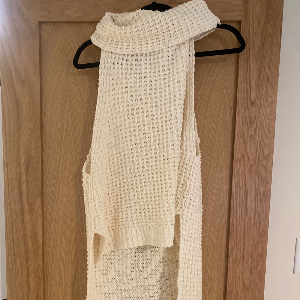 Free People high-low turtle neck sweater